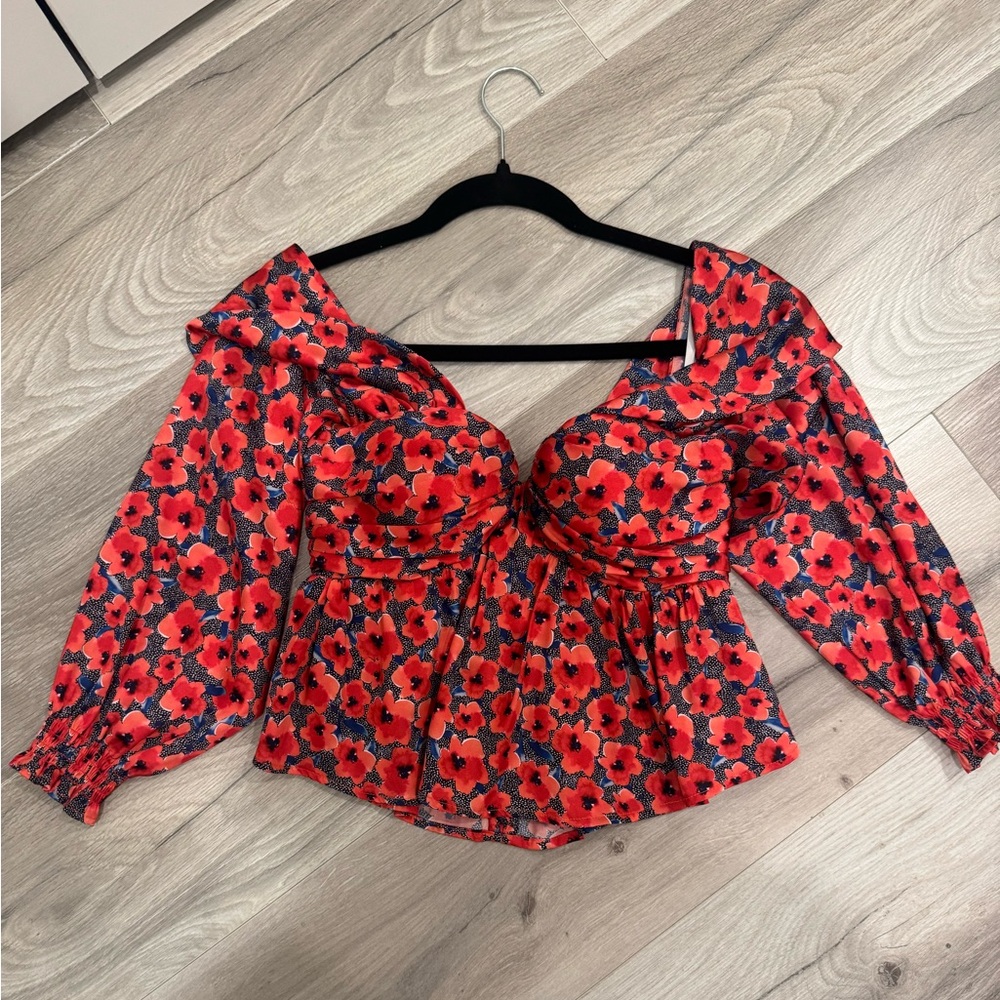 House of Harlow Poppy Blouse